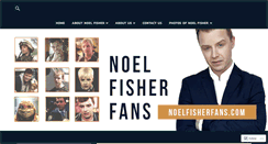 Desktop Screenshot of noelfisherfans.com